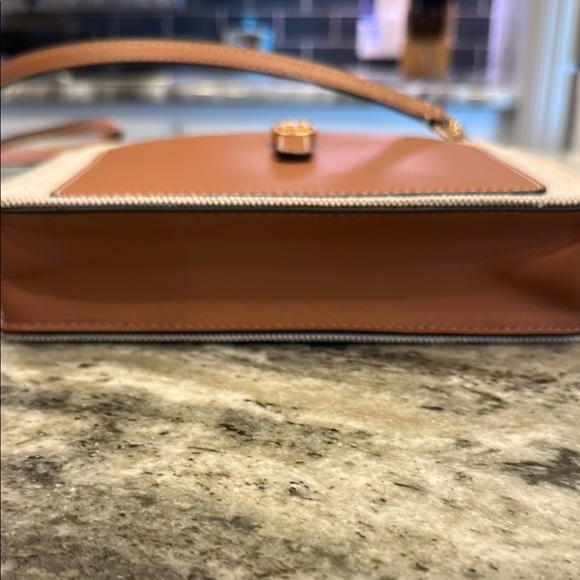 🌸 Tory Burch Walker Canvas Double-Zip Crossbody Bag – Like New! 🌸 - Picture 10 of 12